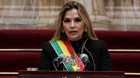 Ish-presidentja e përkohshme e Bolivisë, Jeanine Anez