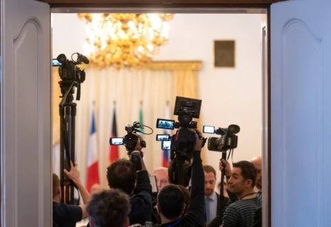 Një takim i Komisionit të Përbashkët të JCPOA në Vjenë, Austri, më 26 shkurt, 2020
